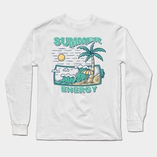 Summer Energy Long Sleeve T-Shirt